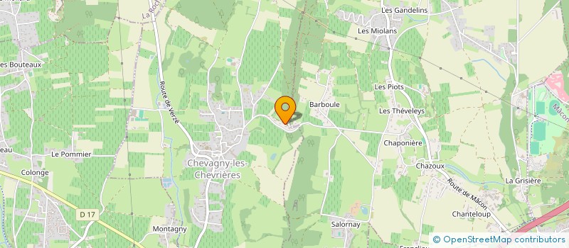 localisation de l'entreprise LUCE  CHEVAGNY-LES-CHEVRIERES