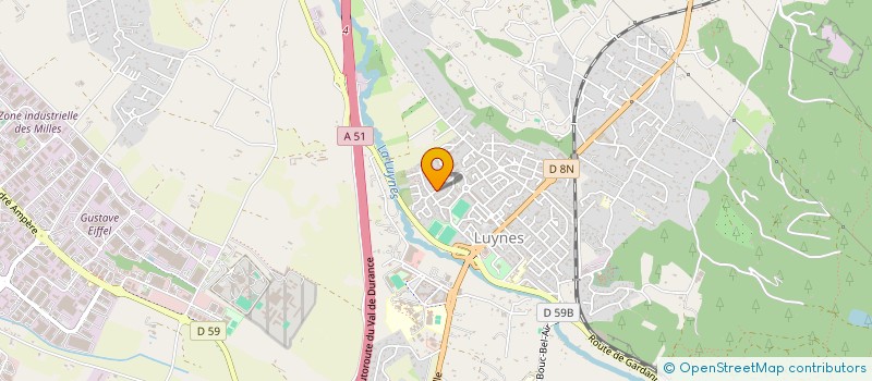 localisation de l'entreprise LUCE  AIX-EN-PROVENCE