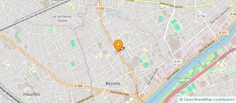localisation de l'entreprise LUCE&ALL  BEZONS