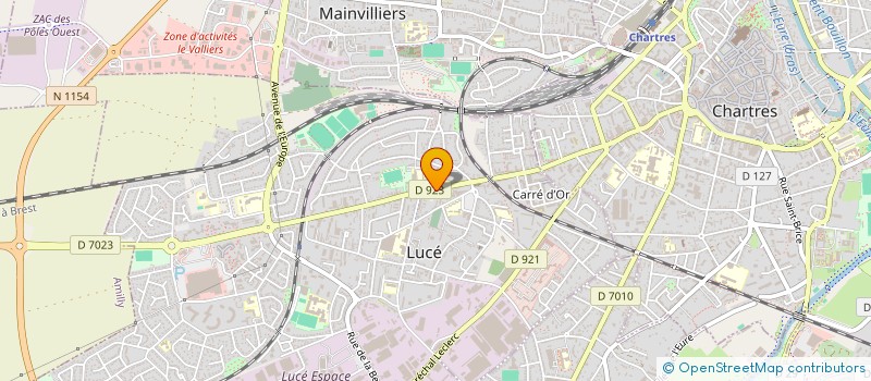 localisation de l'entreprise LUCE DISTRIBUTION SARL à LUCE