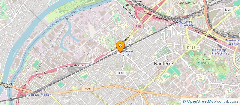 localisation de l'entreprise LUCE DUBOIS ASSISTANCE ET CONSEIL à NANTERRE
