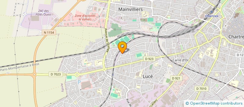 localisation de l'entreprise LUCE MULTI SERVICES à LUCE