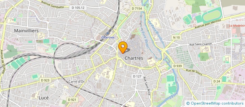 localisation de l'entreprise LUCE PRESSE à CHARTRES