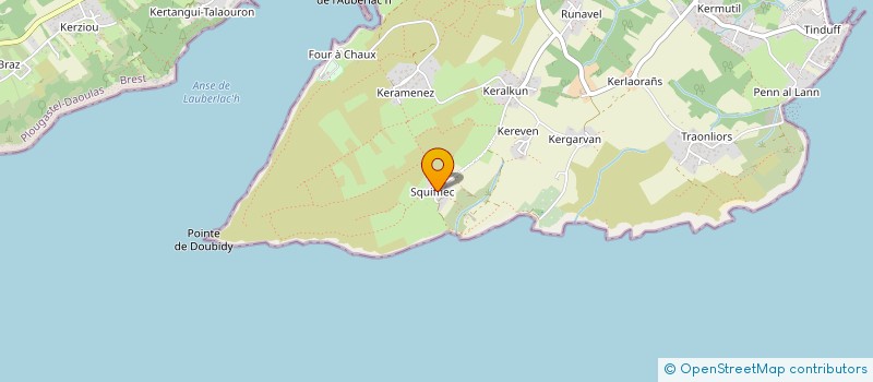 localisation de l'entreprise LUCEA  PLOUGASTEL-DAOULAS