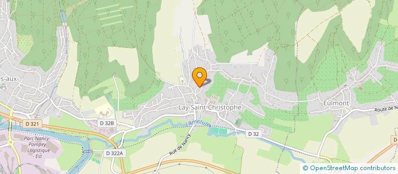 localisation de l'entreprise LUCEA  LAY-SAINT-CHRISTOPHE