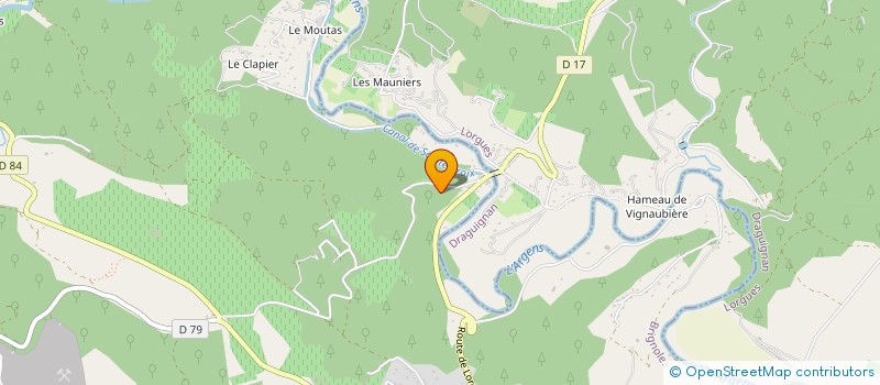 localisation de l'entreprise LUCEBA  LE THORONET