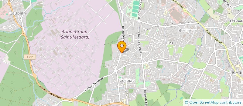 localisation de l'entreprise LUCELO  SAINT-MEDARD-EN-JALLES