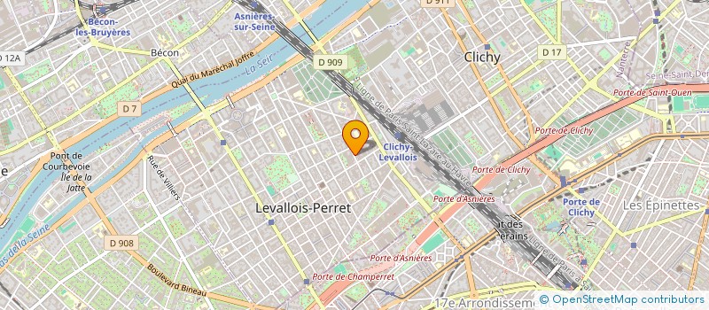 localisation de l'entreprise LUCENERA à LEVALLOIS-PERRET