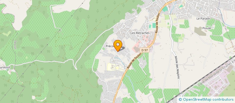 localisation de l'entreprise LUCEO à LE LUC