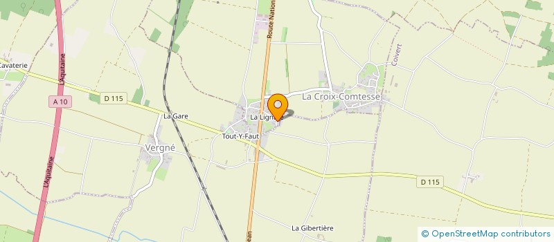 localisation de l'entreprise LUCEON  SAINT-JEAN-D'ANGELY