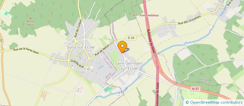 localisation de l'entreprise LUCERO à SAINT-SAUVEUR-SUR-ECOLE