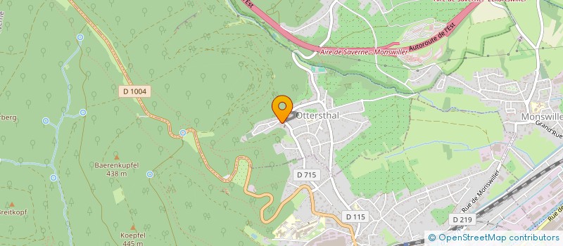 localisation de l'entreprise LUCERV  HAEGEN