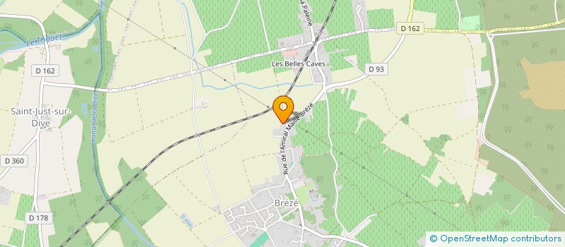 localisation de l'entreprise LUCET à BELLEVIGNE-LES-CHATEAUX