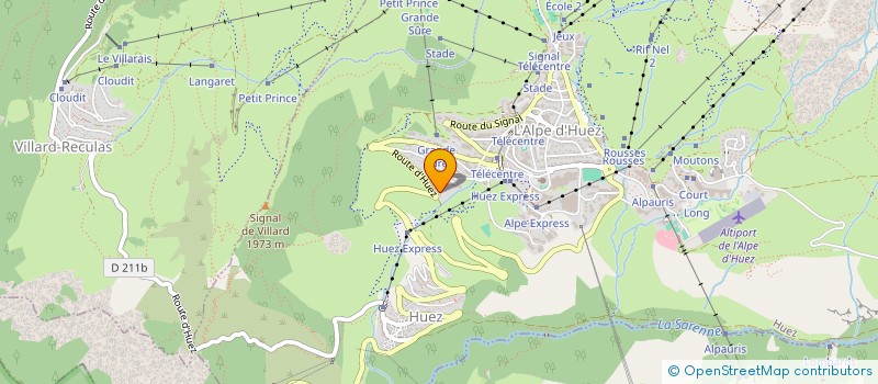 localisation de l'entreprise LUCET SARRY SDF  HUEZ