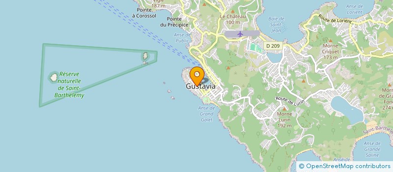 localisation de l'entreprise LUCETTE & URBAIN à SAINT BARTHELEMY