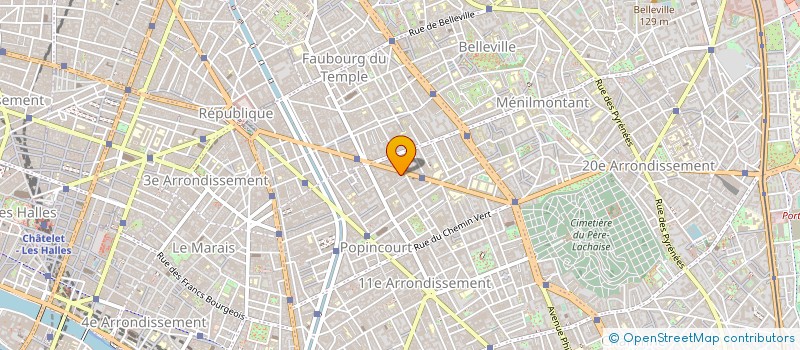 localisation de l'entreprise LUCHA TEA à PARIS