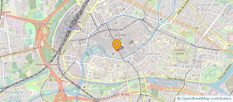 localisation de l'entreprise LUCHEN INTERNATIONAL à STRASBOURG