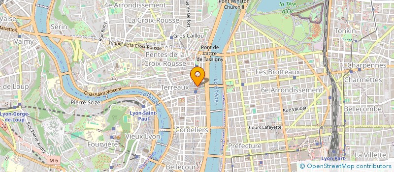localisation de l'entreprise LUCI à LYON
