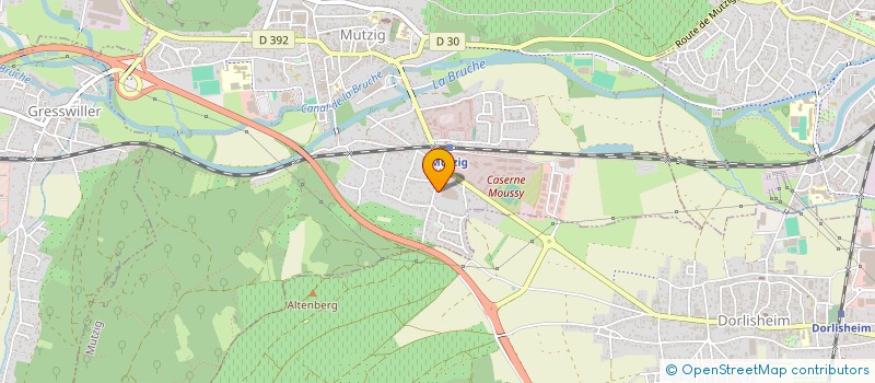 localisation de l'entreprise LUCIA  MUTZIG