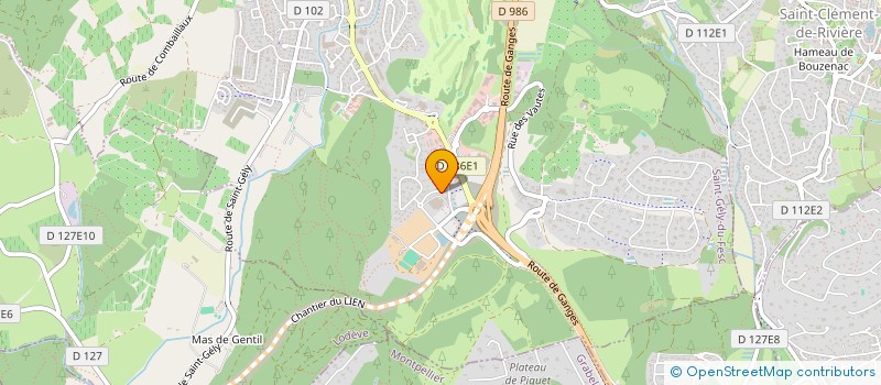 localisation de l'entreprise LUCIA SOLAIRE  SAINT-GELY-DU-FESC