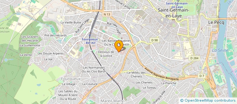 localisation de l'entreprise LUCIADE  SAINT-GERMAIN-EN-LAYE