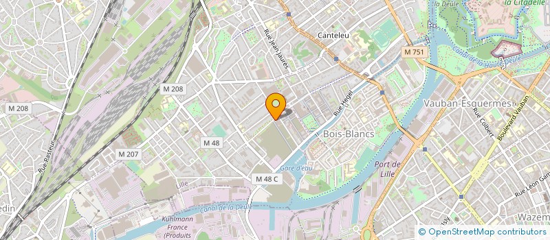 localisation de l'entreprise LUCIALE  LILLE