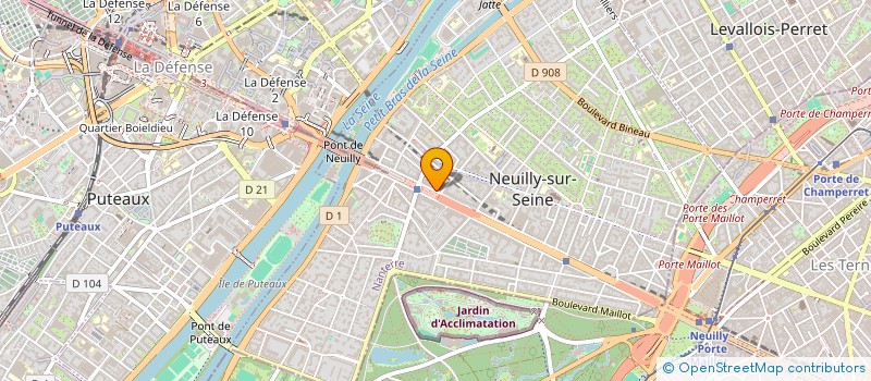 localisation de l'entreprise LUCIAMANDIO à NEUILLY-SUR-SEINE