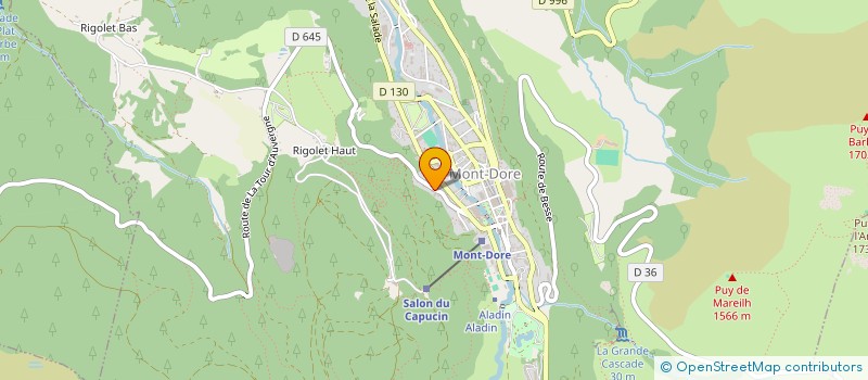 localisation de l'entreprise LUCIANA  MONT-DORE