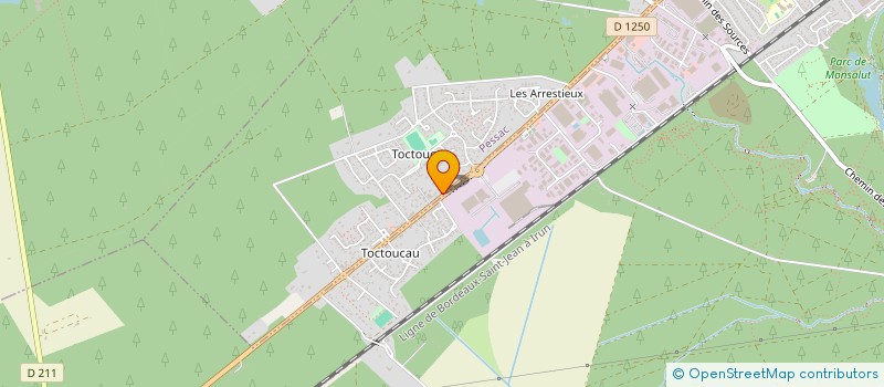 localisation de l'entreprise LUCIANAMIC  PESSAC