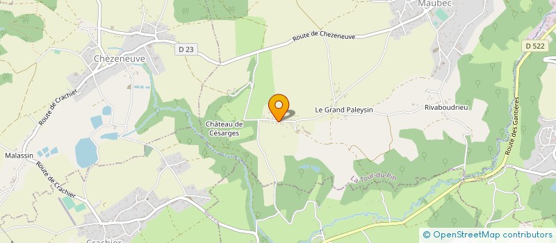 localisation de l'entreprise LUCIANE  MAUBEC