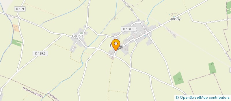localisation de l'entreprise LUCIANE à TREMBLAY-LES-VILLAGES