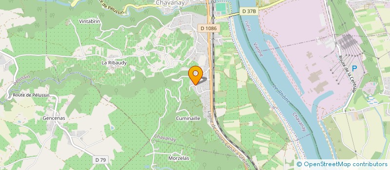 localisation de l'entreprise LUCIANGELO  CHAVANAY