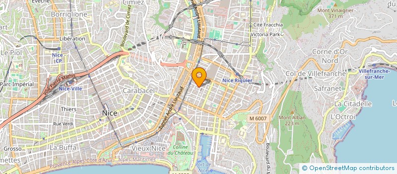localisation de l'entreprise LUCIANO DISTRIBUTION à NICE