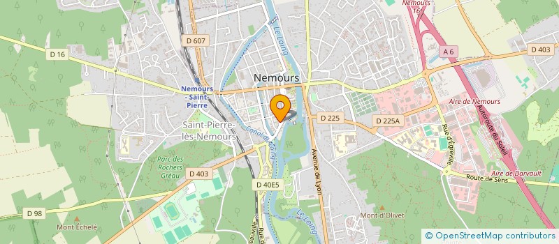 localisation de l'entreprise LUCIBL  NEMOURS