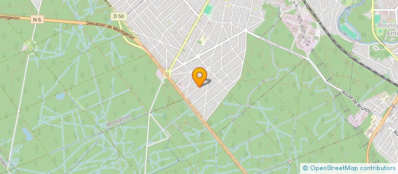 localisation de l'entreprise LUCICARD  BRUNOY