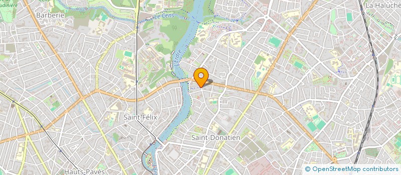 localisation de l'entreprise LUCID à NANTES