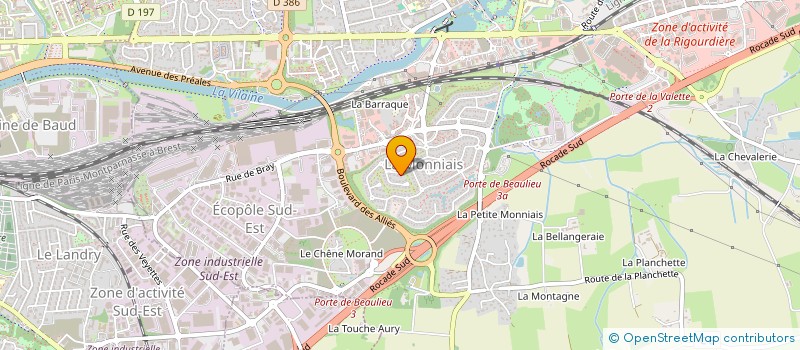 localisation de l'entreprise LUCID NEXT  CESSON-SEVIGNE