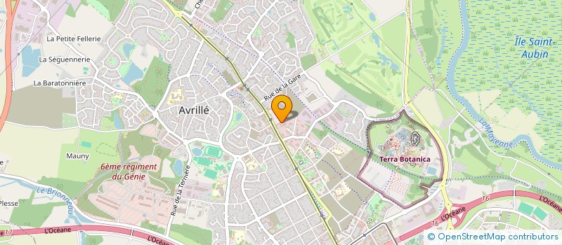 localisation de l'entreprise LUCIDE  AVRILLE