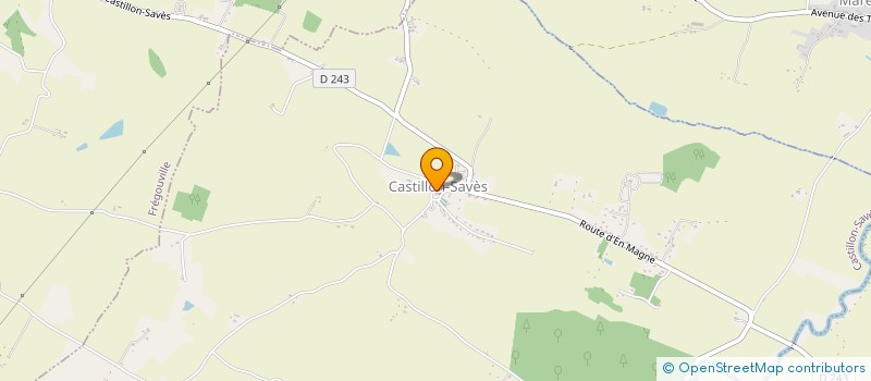 localisation de l'entreprise LUCIDENT à CASTILLON-SAVES