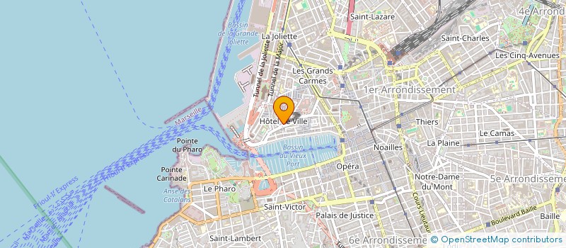 localisation de l'entreprise LUCIDO à MARSEILLE