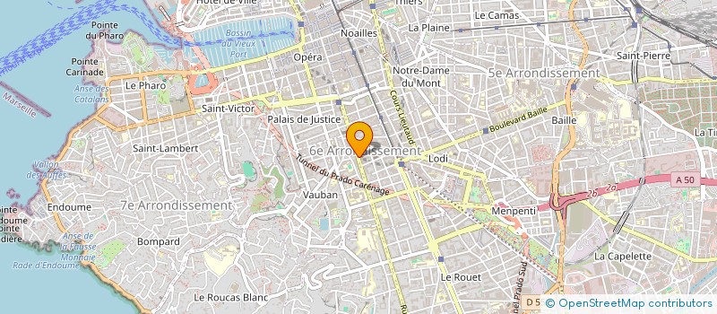 localisation de l'entreprise LUCIE à MARSEILLE