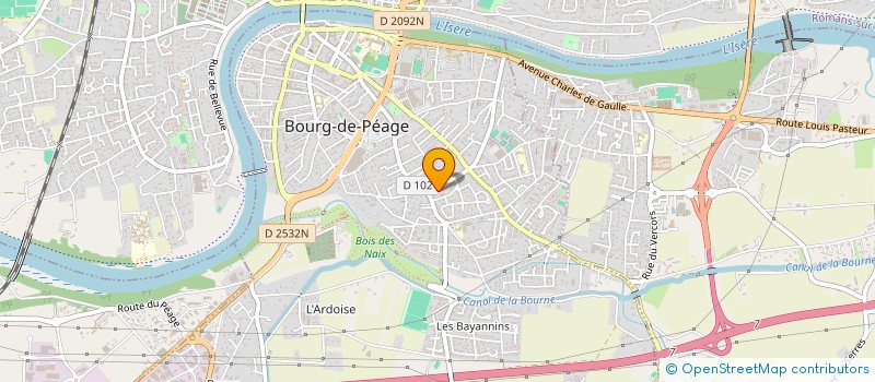 localisation de l'entreprise LUCIE  BOURG-DE-PEAGE