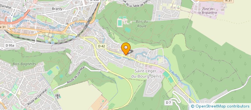 localisation de l'entreprise LUCIE  SAINT-LEGER-DU-BOURG-DENIS