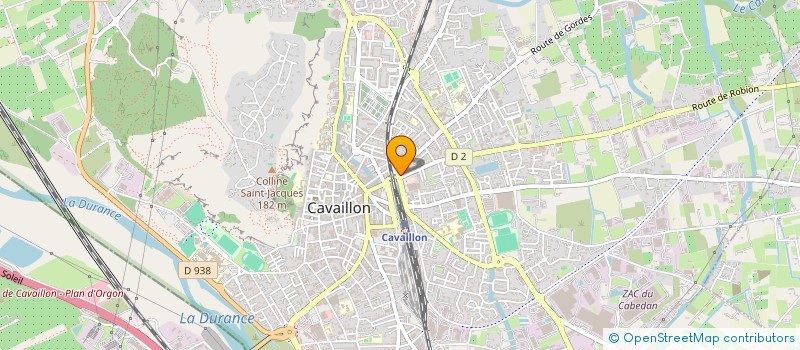 localisation de l'entreprise LUCIE  CAVAILLON