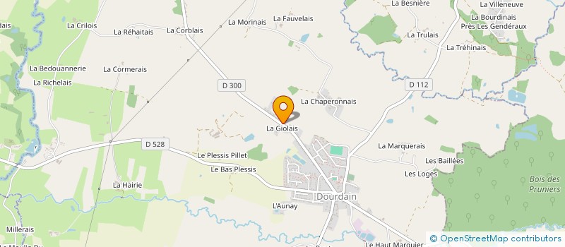 localisation de l'entreprise LUCIE  DOURDAIN