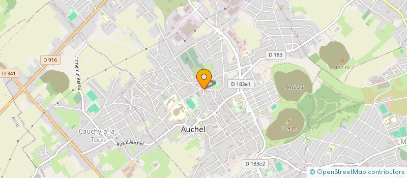 localisation de l'entreprise LUCIE ALIVE à AUCHEL