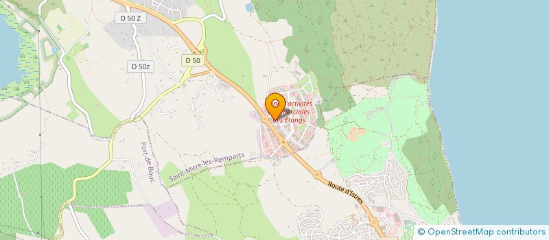 localisation de l'entreprise LUCIE BARBAS  SAINT-MITRE-LES-REMPARTS