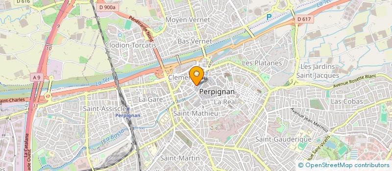 localisation de l'entreprise LUCIE IMMOBILIER à PERPIGNAN