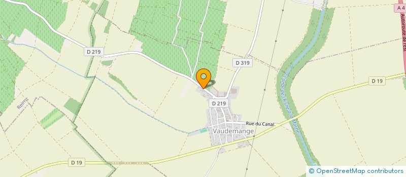 localisation de l'entreprise LUCIE-ROSE  VAUDEMANGE