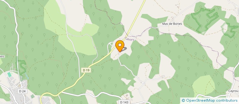 localisation de l'entreprise LUCIEMURS  LIMOGNE-EN-QUERCY